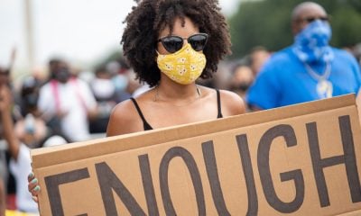A Picture of a Female Protester