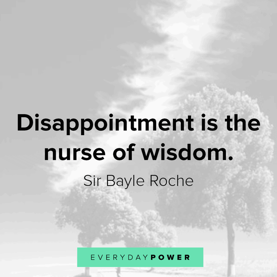 disappointment quotes about wisdom