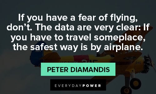 Airplane quotes about fear of flying