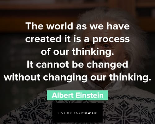 albert einstein quotes about thinking