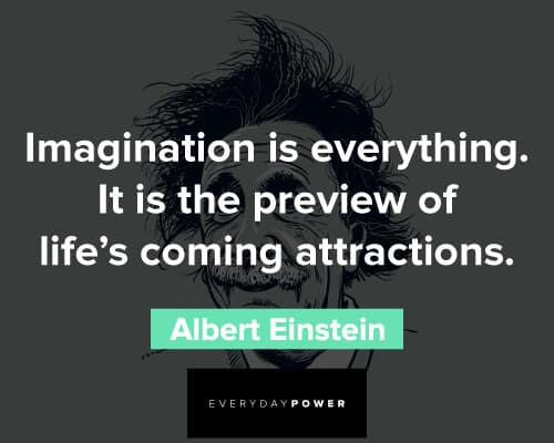 albert einstein quotes on Imagination is everything