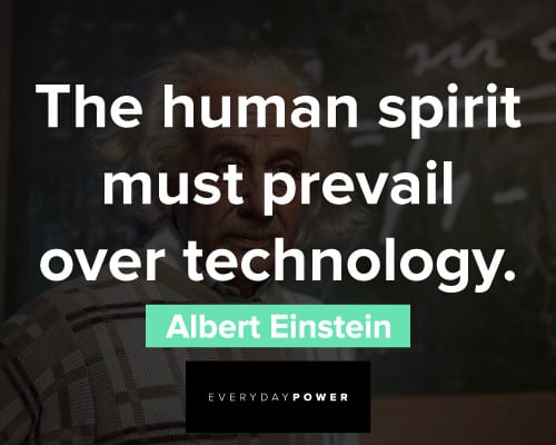 albert einstein quotes on human spirit