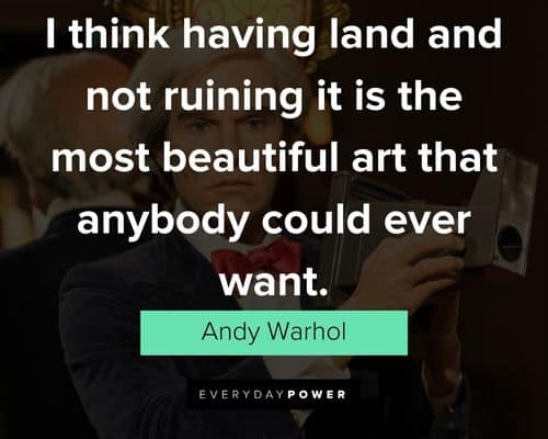 Andy Warhol quotes that will encourage you 