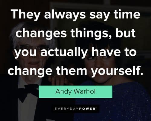 Special Andy Warhol quotes