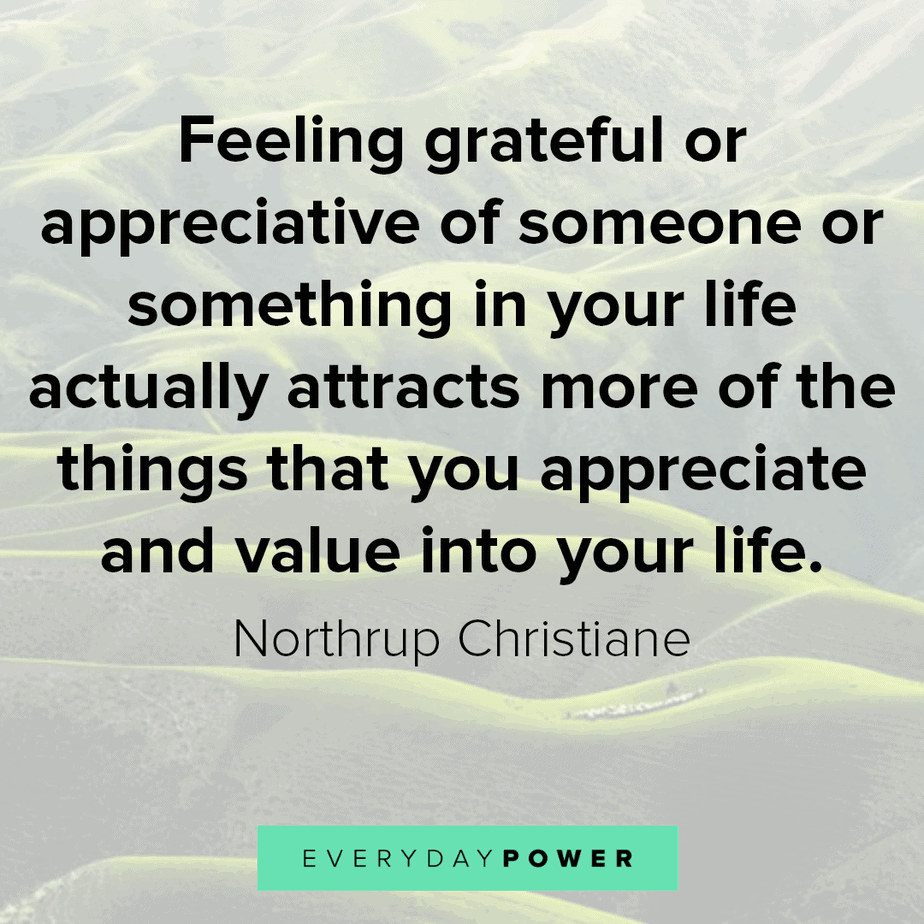 appreciation quotes about values