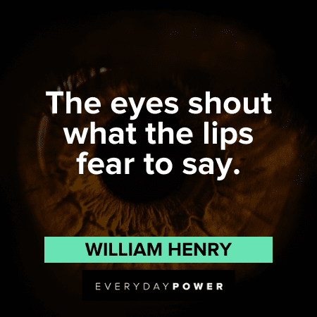 Eyes Quotes about fear