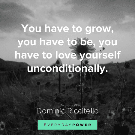 Love yourself quotes about growth
