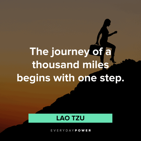 Morning Quotes about the journey