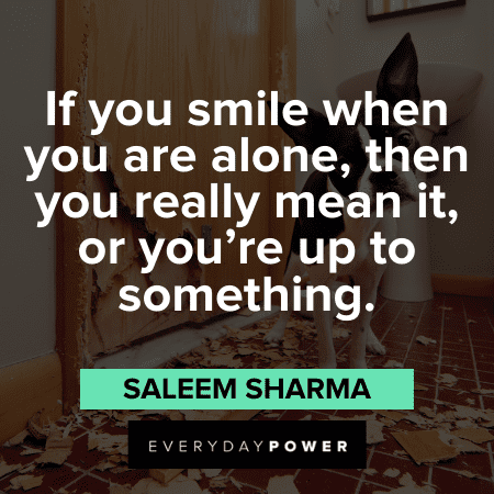 Naughty Quotes about smiling
