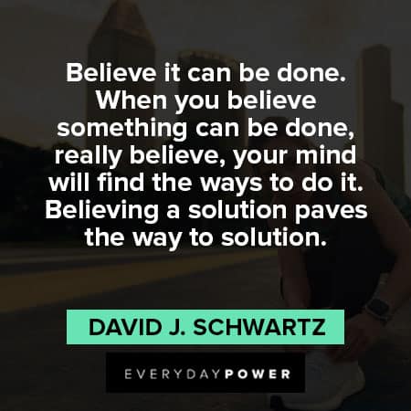 believe in yourself quotes about believing a solution