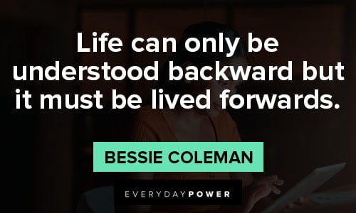 Bessie Coleman Quotes for life
