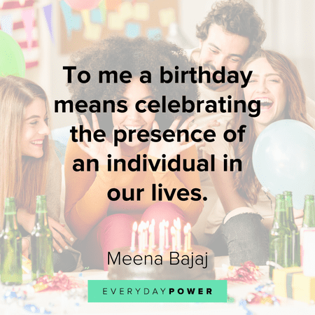 celebrating Happy Birthday Quotes