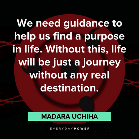 Madara quotes about guidance