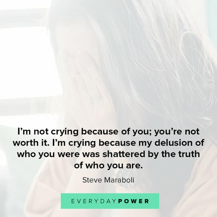 Betrayal Quotes About Crying