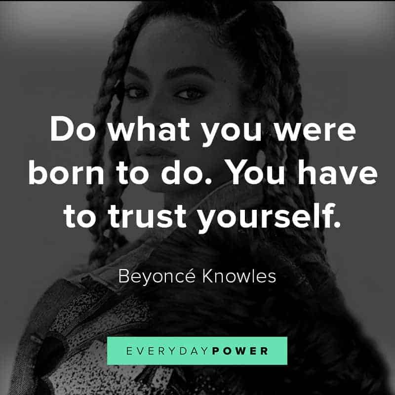 Inspirational Beyoncé quotes on love and life