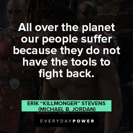 Black Panther quotes to fight back