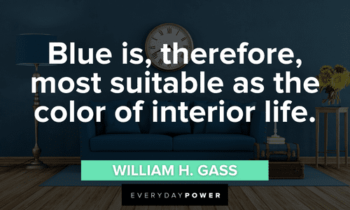 Blue quotes and sayings to inspire