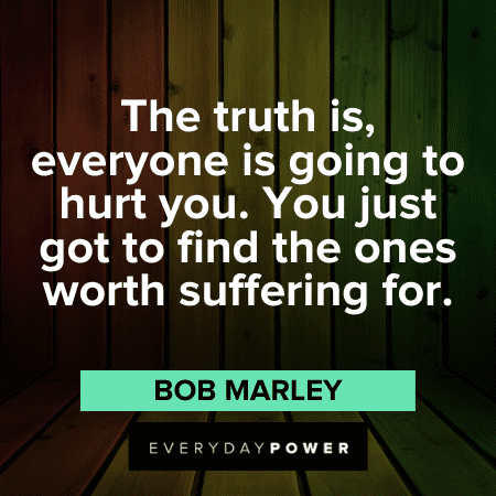 Bob Marley Quotes about truth