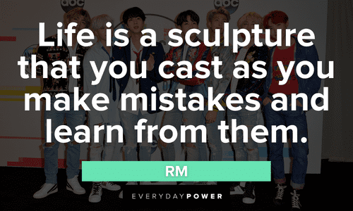 BTS quotes about life