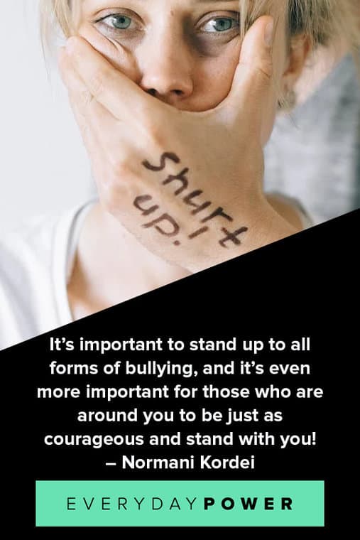 Bullying Quotes about courage