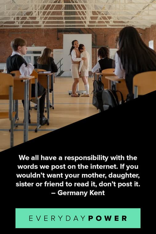 Bullying Quotes about responsibility