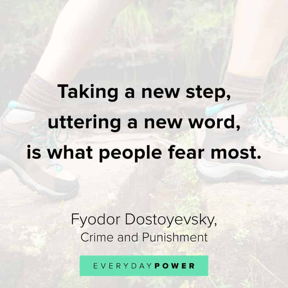 Change Quotes about taking steps