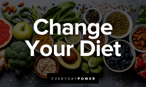 Reinvent Yourself by changing your diet