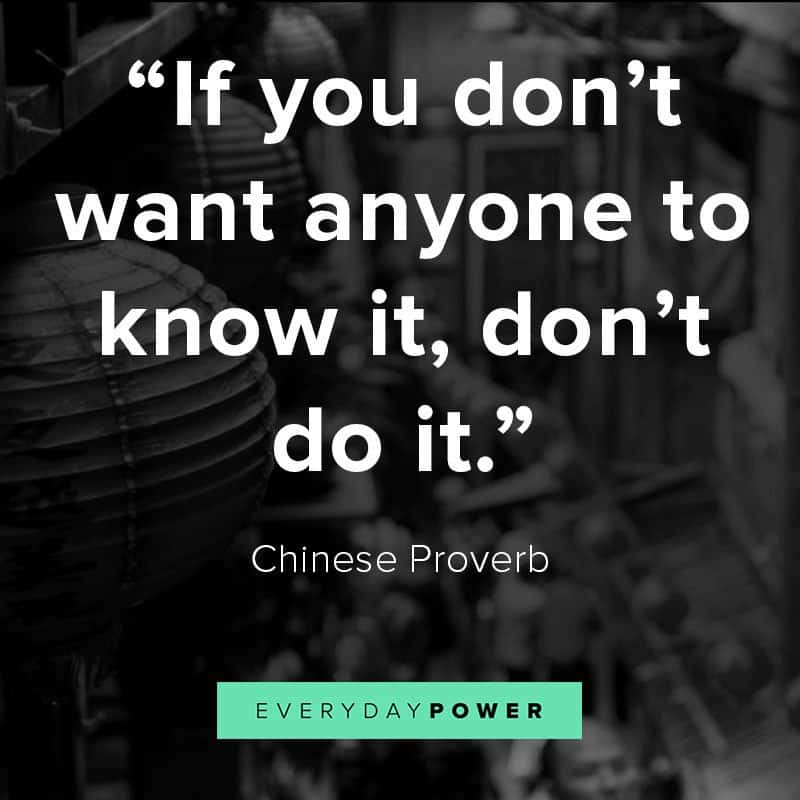 inspirational Chinese proverbs that will make you think