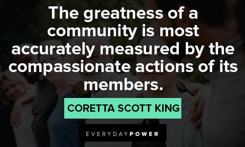Coretta Scott King quotes about society