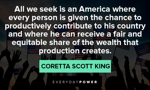 Relatable Coretta Scott King quotes