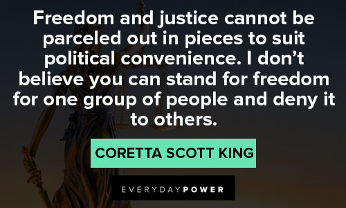 Coretta Scott King quotes about nonviolence