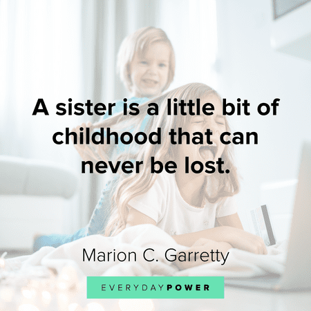 Sibling quotes about childhood