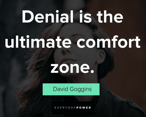 David Goggins quotes about ultimate comfort zone