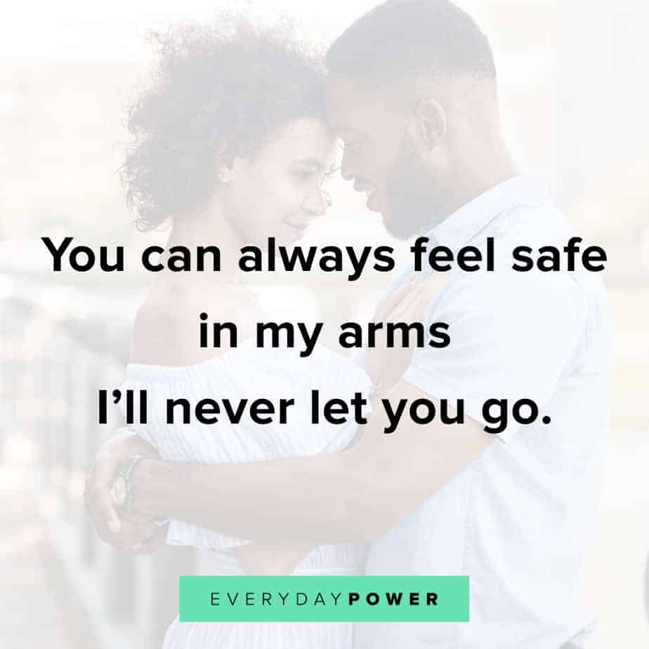  love quotes for her to make her feel safe