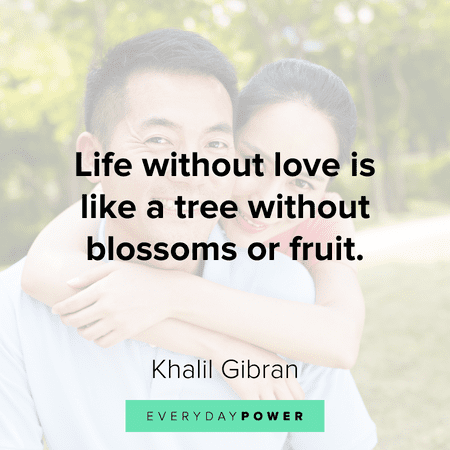 Deep love quotes about life