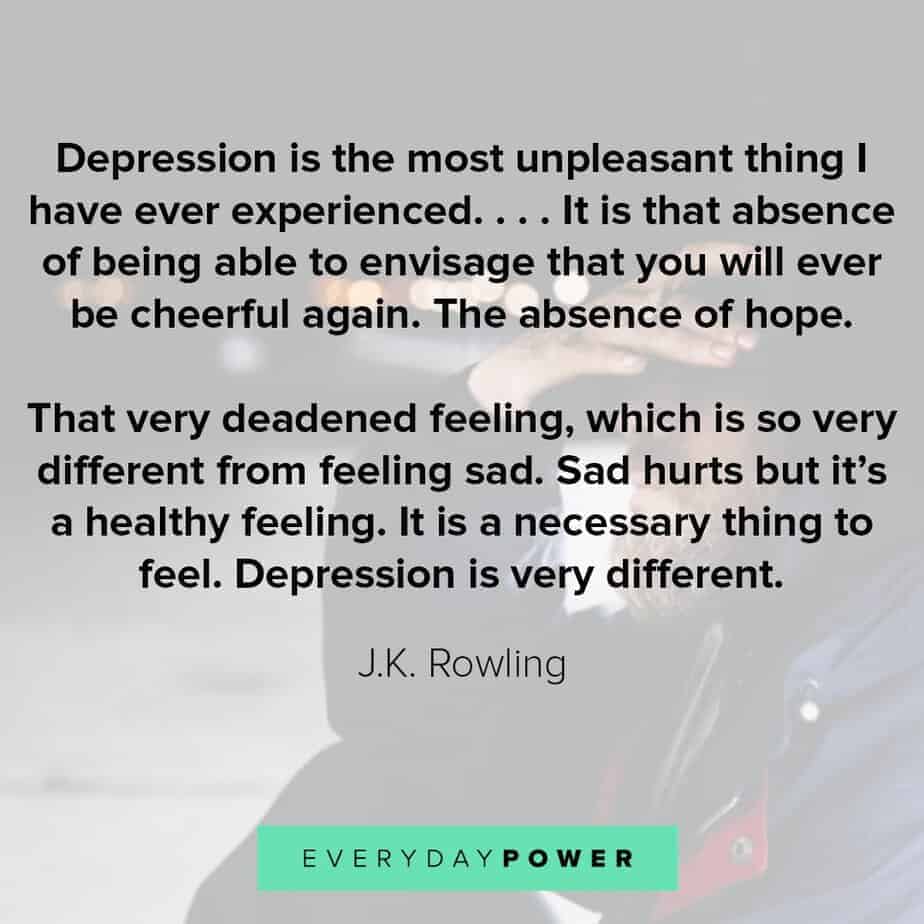 powerful Depression Quotes 