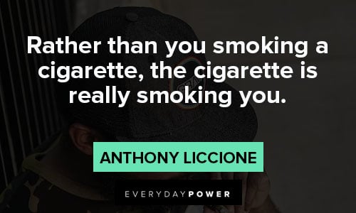 Drug Quotes about cigarettes