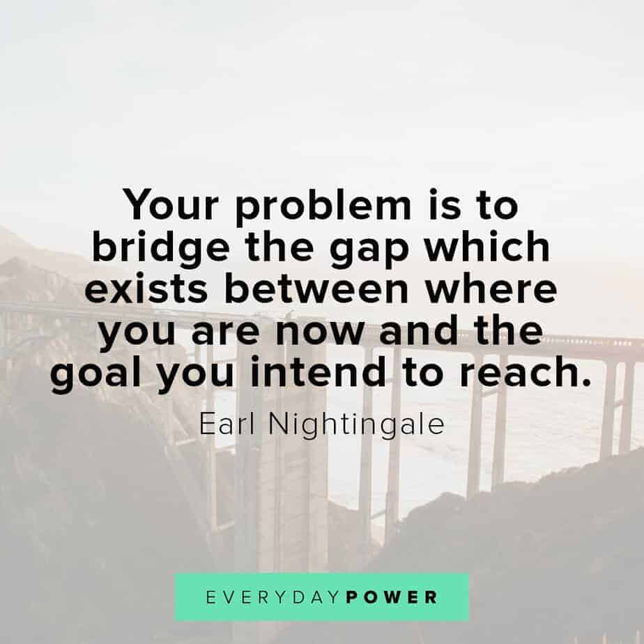 Earl Nightingale Quotes on reaching goals