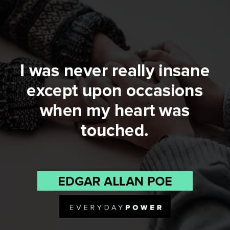 edgar allan poe heart touching quotes