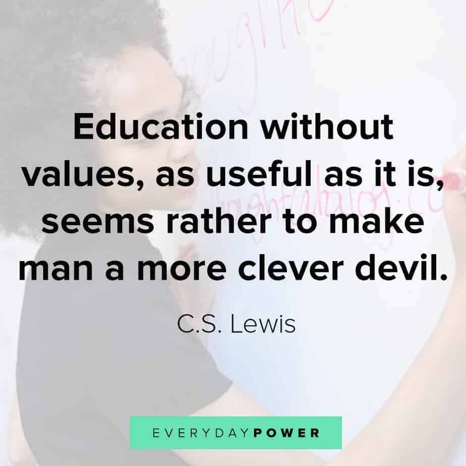 education quotes on being useful