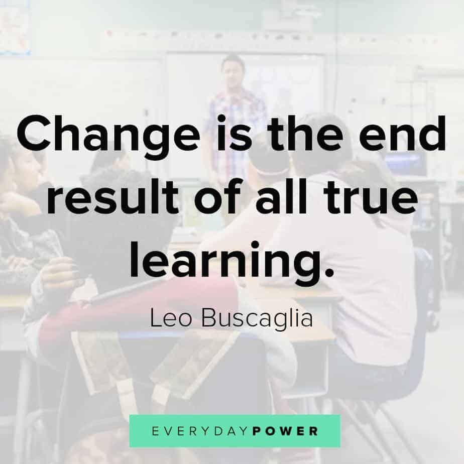 education quotes about change