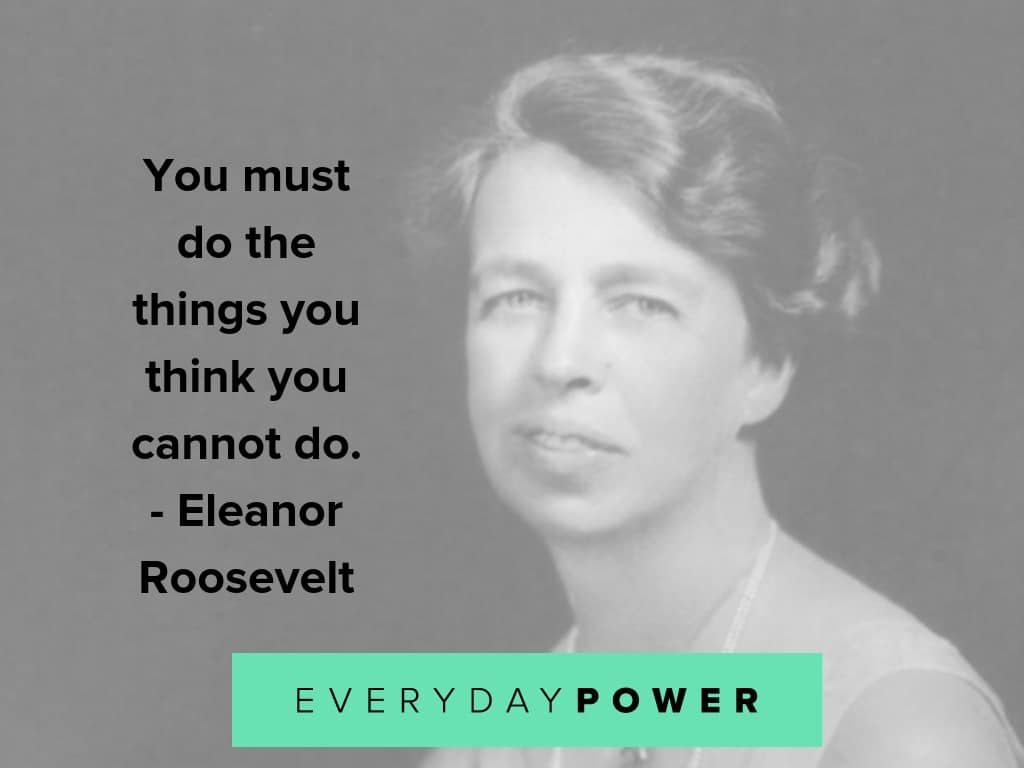eleanor roosevelt quotes on taking action