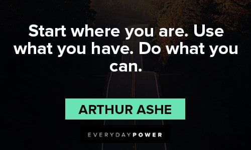 empowering quotes about start where you are