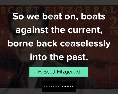 Positive F. Scott Fitzgerald quotes