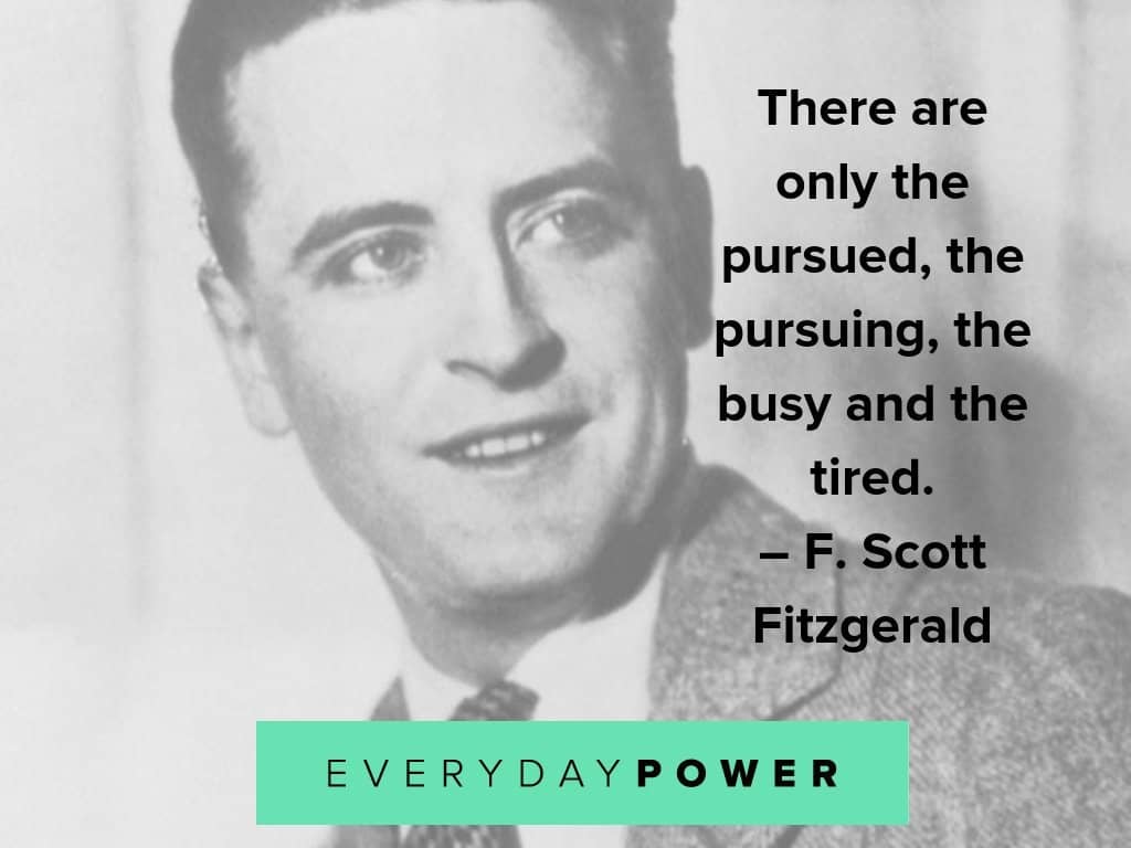 F. Scott Fitzgerald quotes on life