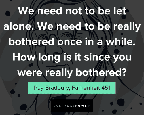 Fahrenheit 451 quotes on botherhood