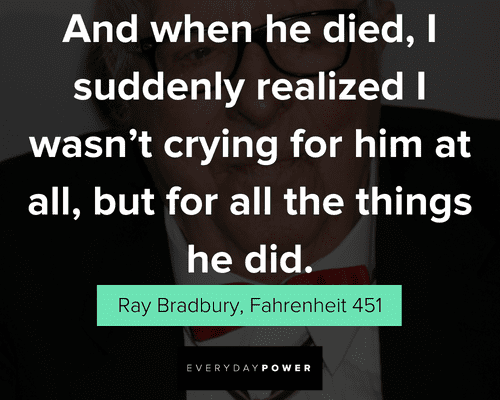 Fahrenheit 451 quotes and saying