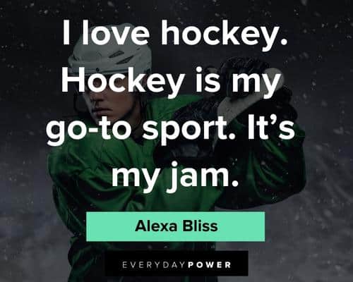 hockey quotes about teamwork and dedication