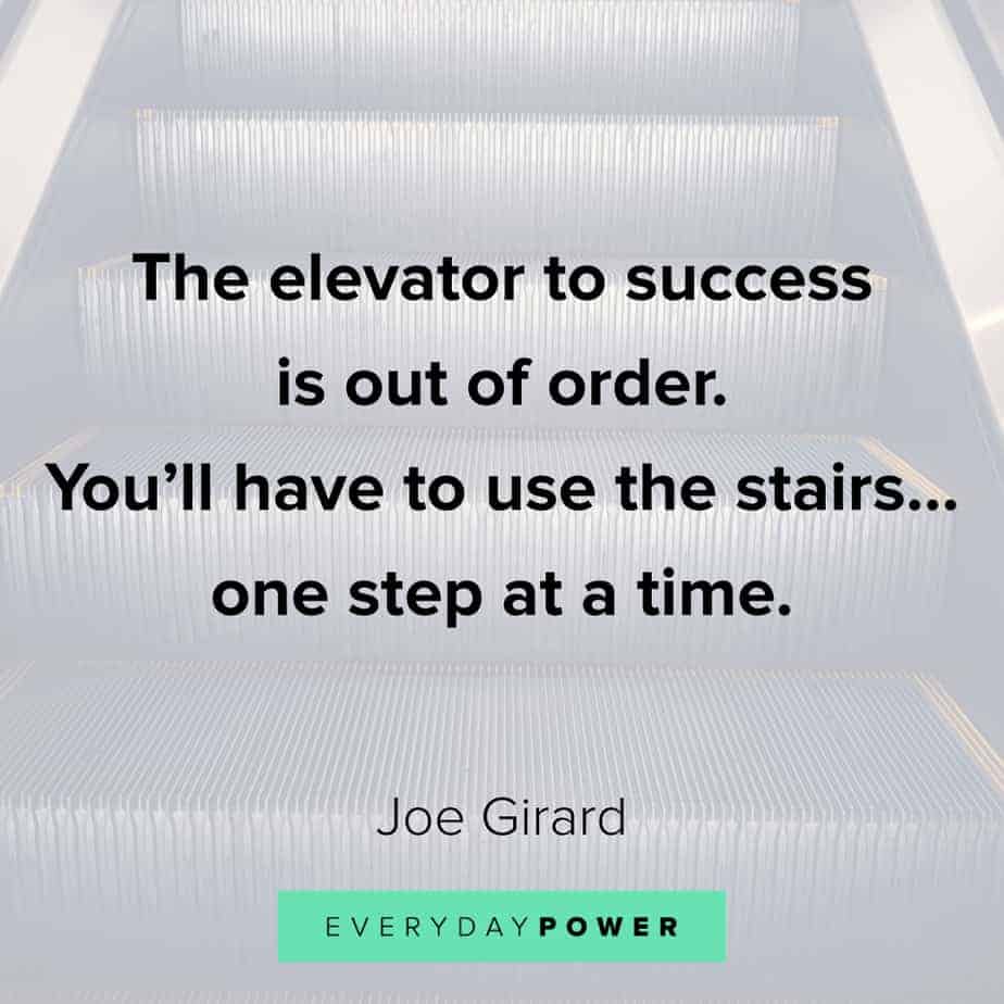 Funny inspirational quotes about the elevator to success