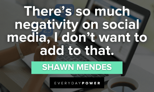 Social Media Quotes about negativity